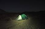 Nosso acampamento ao lado do Race Track, no Death Valley National Park, na Califórnia - EUA